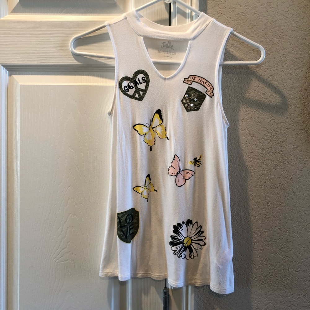 🦋🌸JUSTICE girl’s sleeveless top